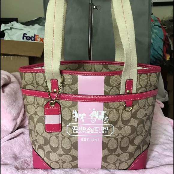 Coach Heritage Stripe Collection - Picture 2 of 14